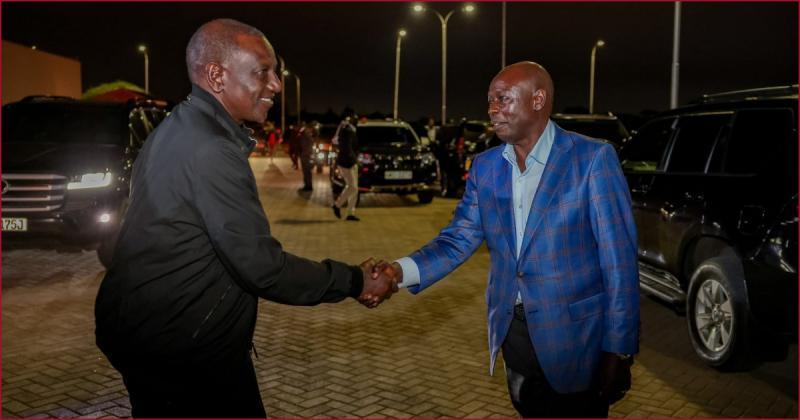 President William Ruto and his deputy Rigathi Gachagua.